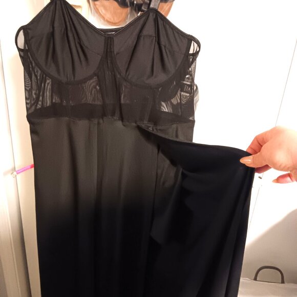 Mesh Split Thigh Night Dress 3XL - Picture 4 of 4